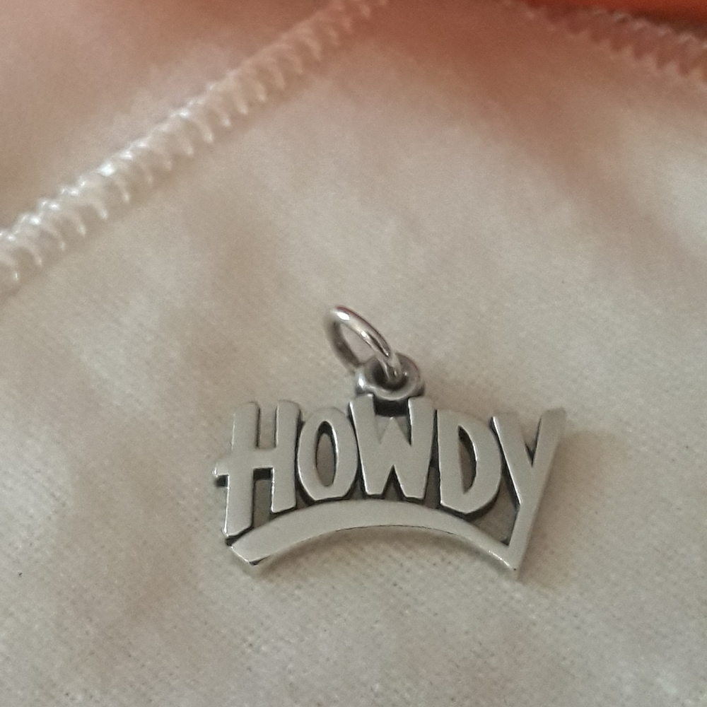 James Avery Retired Howdy Charm